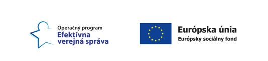 Banne - OP Efektívna verejná správa a Európska únia ESF
