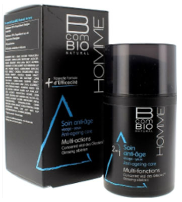 BCOMBIO NATURAL HOMME SOIN ANTI-AGE