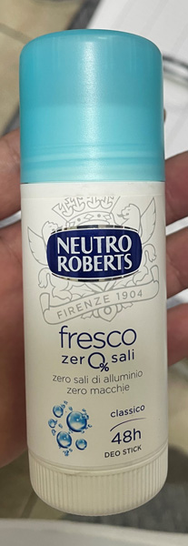 Neutro Roberts fresco zer 0 % Sali