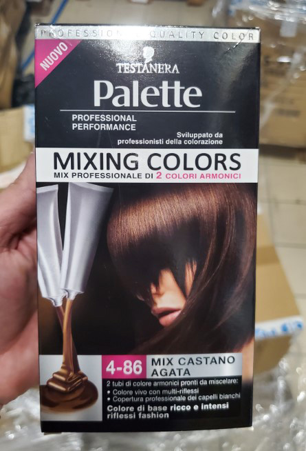 Palette professional mixing colors 4