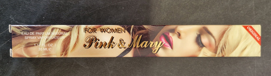 Pink & Mary FOR WOMEN, EAU DE PARFUM NATURAL SPRAY VAPORISATEUR