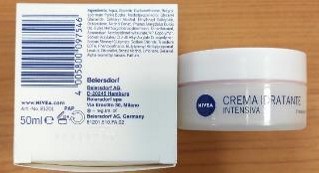 Crema idratante intensiva