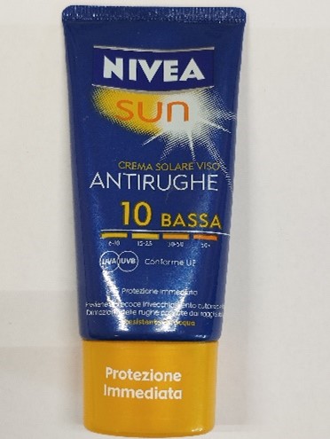 Crema solare viso