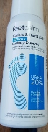 FEETCALM CALLUS & HARD SKIN SPRAY