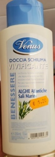 Doccia schiuma vivificante Alghe Atlantiche Sali Marini – sprchovacia pena