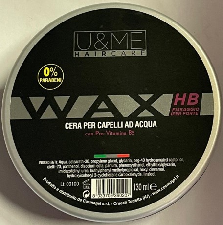 Cera per capelli ad acqua – vosk na vlasy