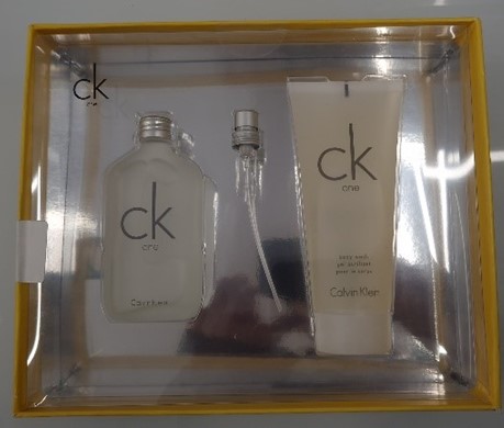 One – kozmetická súprava s označením Calvin Klein