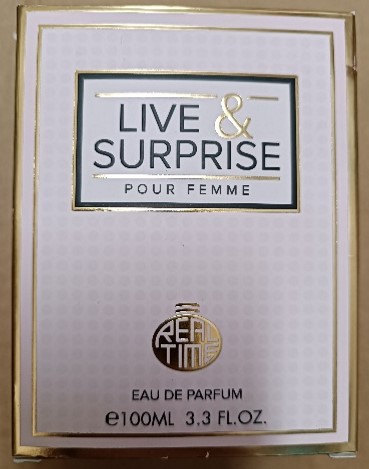 Live & Surprise – parfumovaná voda