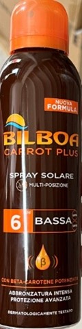 Carrot Plus spray solare protezione 6 – výrobok na ochranu pred slnečným žiarením