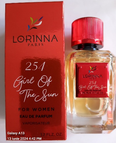 PERFUME LORINNA 254 GIRL OF THE SUN – parfumovaná voda pre ženy